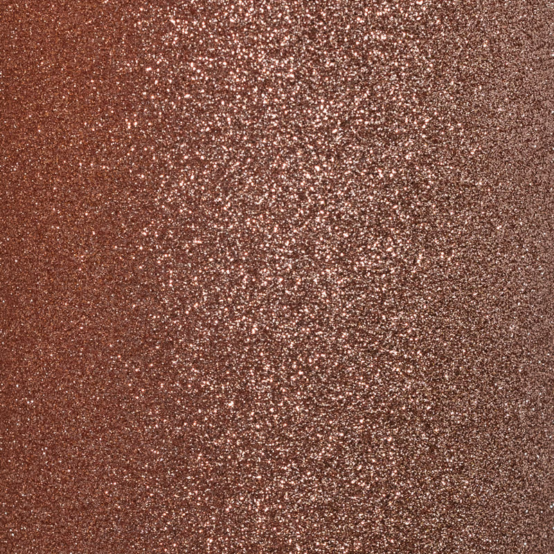 HOJA DE VINIL TEXTIL GLITTER 12" x 12" OLD ROSE