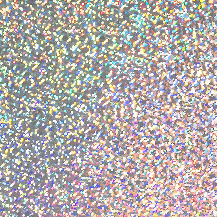 VINIL TEXTIL HOLOGRAFICO 19" SILVER