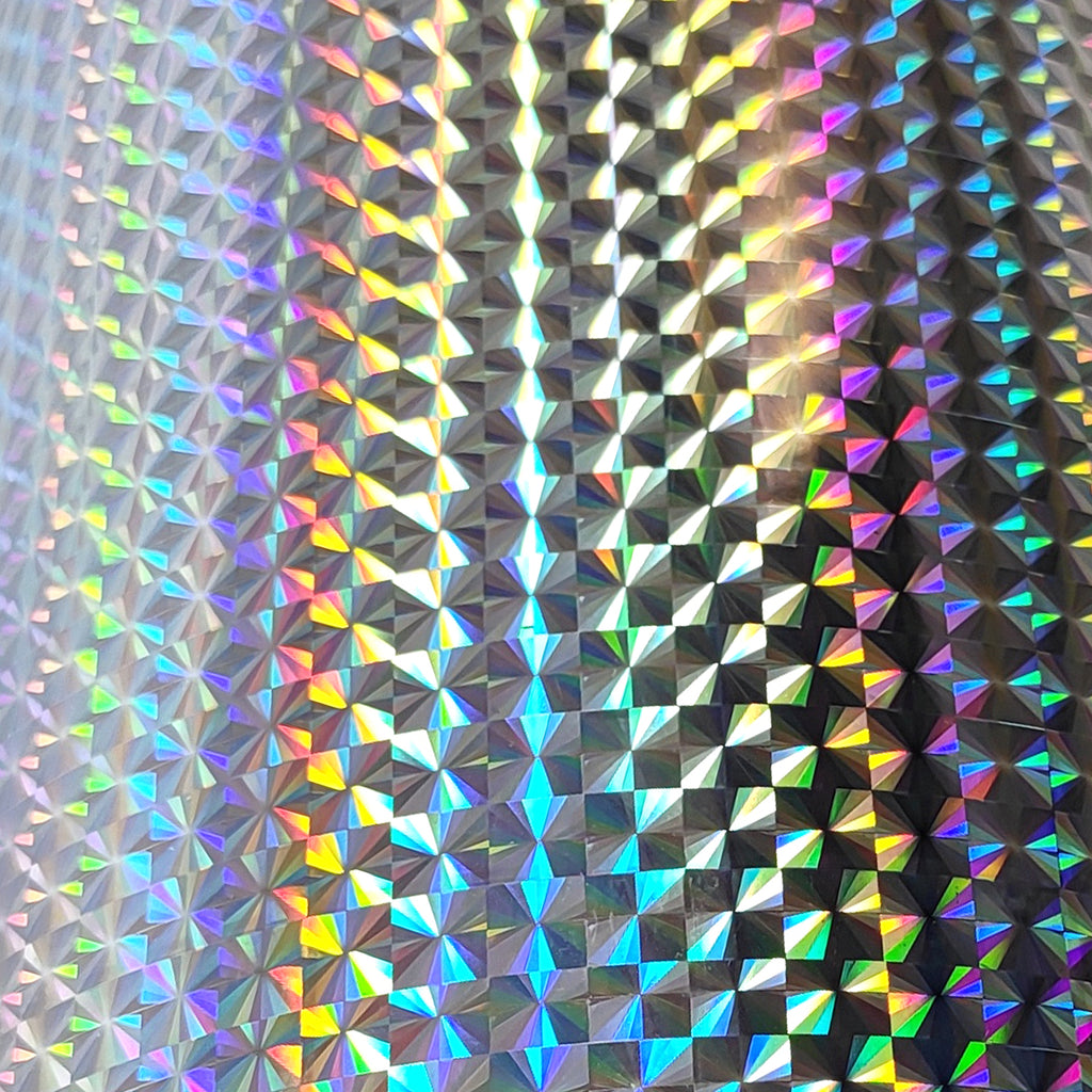 VINIL HOLOGRÁFICO SQUARE DIAMOND 24"