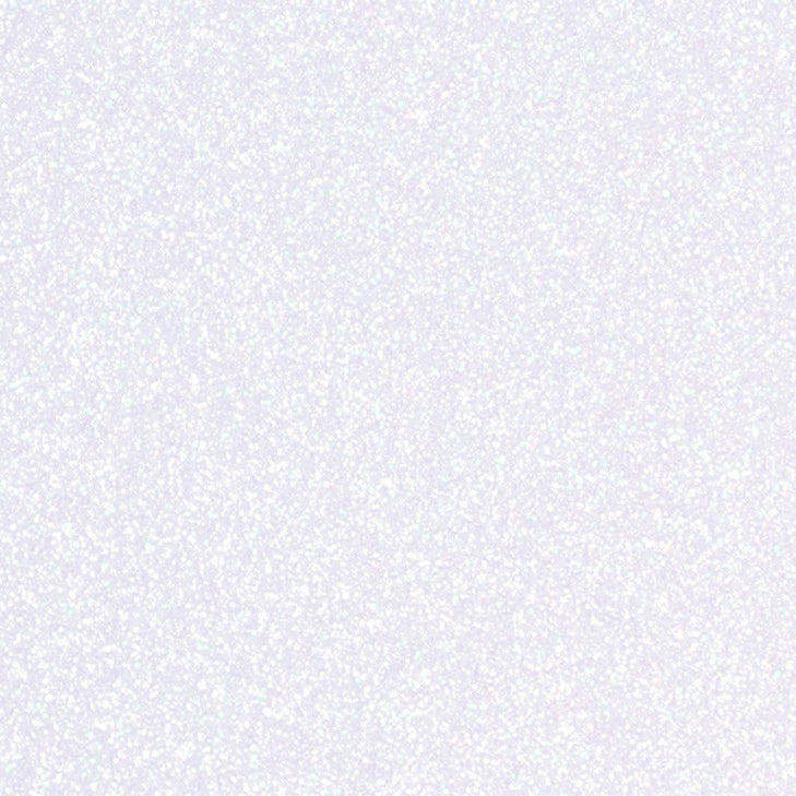 VINIL TEXTIL GLITTER 19" RAINBOW WHITE