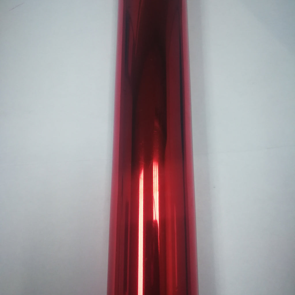 FOIL PARA IMPRESIÓN LÁSER Y PARA TEXTIL ROJO 12.5" X 25PIES