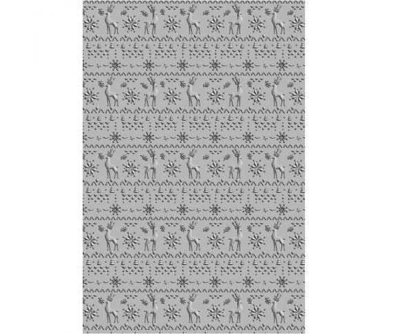 PLANTILLA SIZZIX 3D CON DISEÑO "NAVIDEÑO"