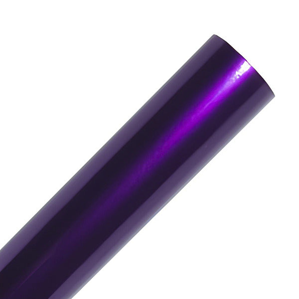 ROLLO DE VINIL ADHESIVO MORADO UVA GLITTER 12"X5'