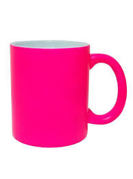 TAZA ROSADA NEON 11oz