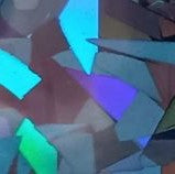 VINIL HOLOGRÁFICO SPARKLE BROKEN STONES 24"