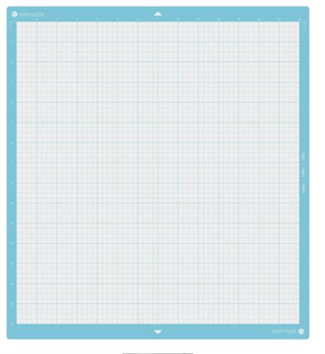 TAPETE DE CORTE CON ADHESIVO LIGERO PARA CAMEO PLUS 14" X 15"