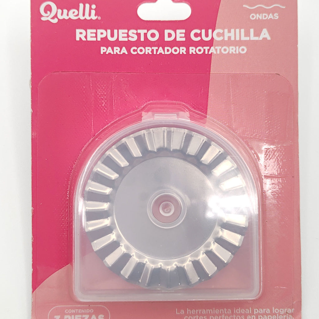 REPUESTO DE CUCHILLA PARA CORTADOR ROTATORIO - DISEÑO DE ONDAS