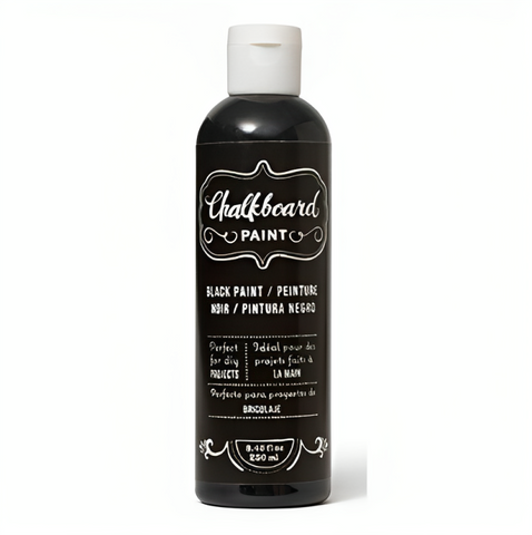 PINTURA PARA PIZARRA COLOR NEGRO, 8 OZ