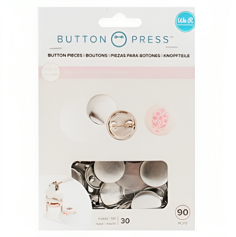 REPUESTOS PARA BOTONES DE 25MM (INCLUYE BOTON, RESPALDO Y ACETATO, PARA ARMAR 30UNIDADES)