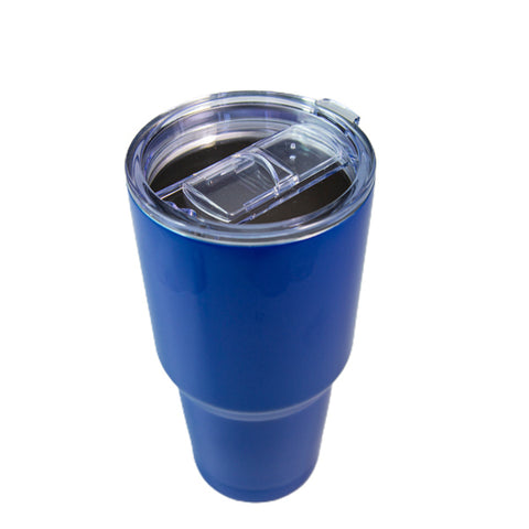 TERMO DE 30 OZ DOBLE NIVEL AZUL
