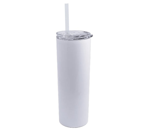 VASO DE ACERO SKINNY 600 ML BLANCO