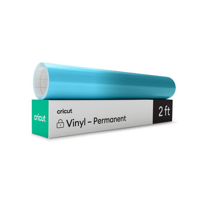 Vinilo adhesivo Permanente Brillante, Smart Vinyl Cricut 33 x 91 cm