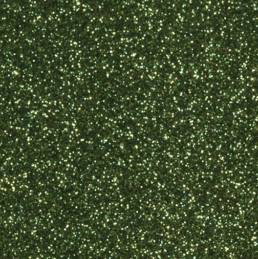 VINIL TEXTIL TERMOTRANSFERIBLE CON GLITTER DARK GREEN, 20" X 1'