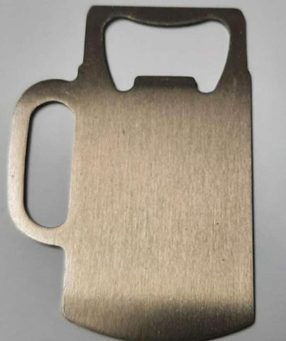 DESTAPADOR DE ACERO 1MM, FORMA DE TARRO PLATEADO