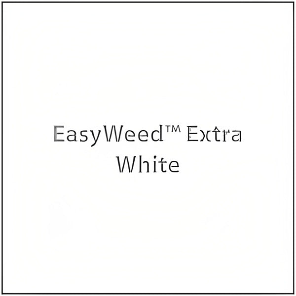 VINIL TEXTIL TERMOTRANSFERIBLE EASYWEED EXTRA BLANCO  15"X1'