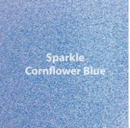 VINIL TEXTIL TERMOTRANSFERIBLE SPARKLE AZUL ACIANO 12" X 1'