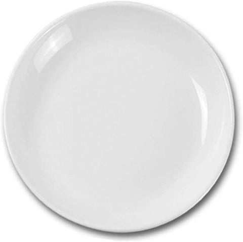 PLATO BLANCO DE CERAMICA 8"