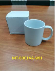 POCILLO BLANCO GRADO AA 11OZ CON CAJA BLANCA