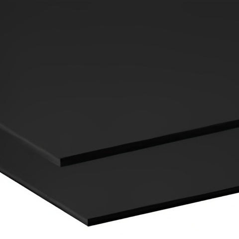 PLANCHA NEGRA DE PVC 3MM 4X8'
