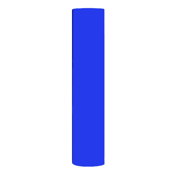 ROLLO DE VINIL ADHESIVO TIPO ESPEJO AZUL 12"X5'