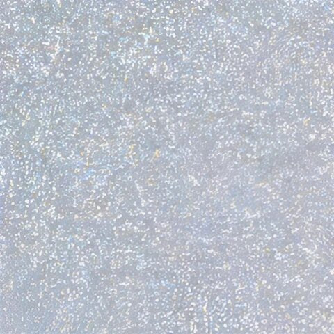 VINIL TEXTIL TERMOTRANSFERIBLE CON GLITTER SILVER CONFETTI