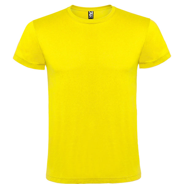 CAMISETA INFANTIL UNISEX AMARILLA TALLA 1/2