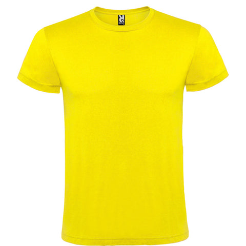 CAMISETA INFANTIL UNISEX AMARILLA TALLA 1/2