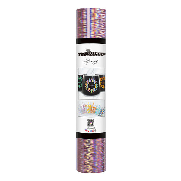 ROLLO DE VINIL ADHESIVO HOLOGRAFICO STARLIGTH ROSE GOLD 12"X5'