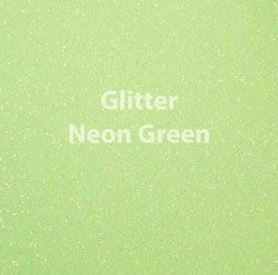 VINIL TEXTIL TERMOTRANSFERIBLE CON GLITTER VERDE NEON