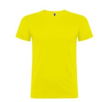 PLAYERA INFANTIL TALLA 3/4 COLOR AMARILLO