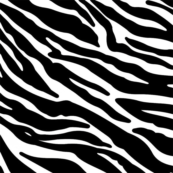 VINIL TEXTIL TERMOTRANSFERIBLE EASY PATTERN ZEBRA 12" X 1'