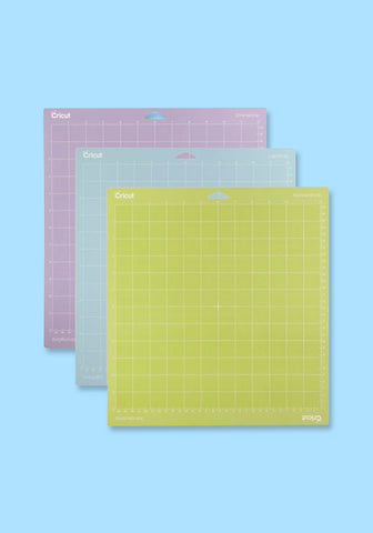 DesignTec - Kit tapetes de corte Cricut 30,5 x 61 cm, 3 unidades surtidas