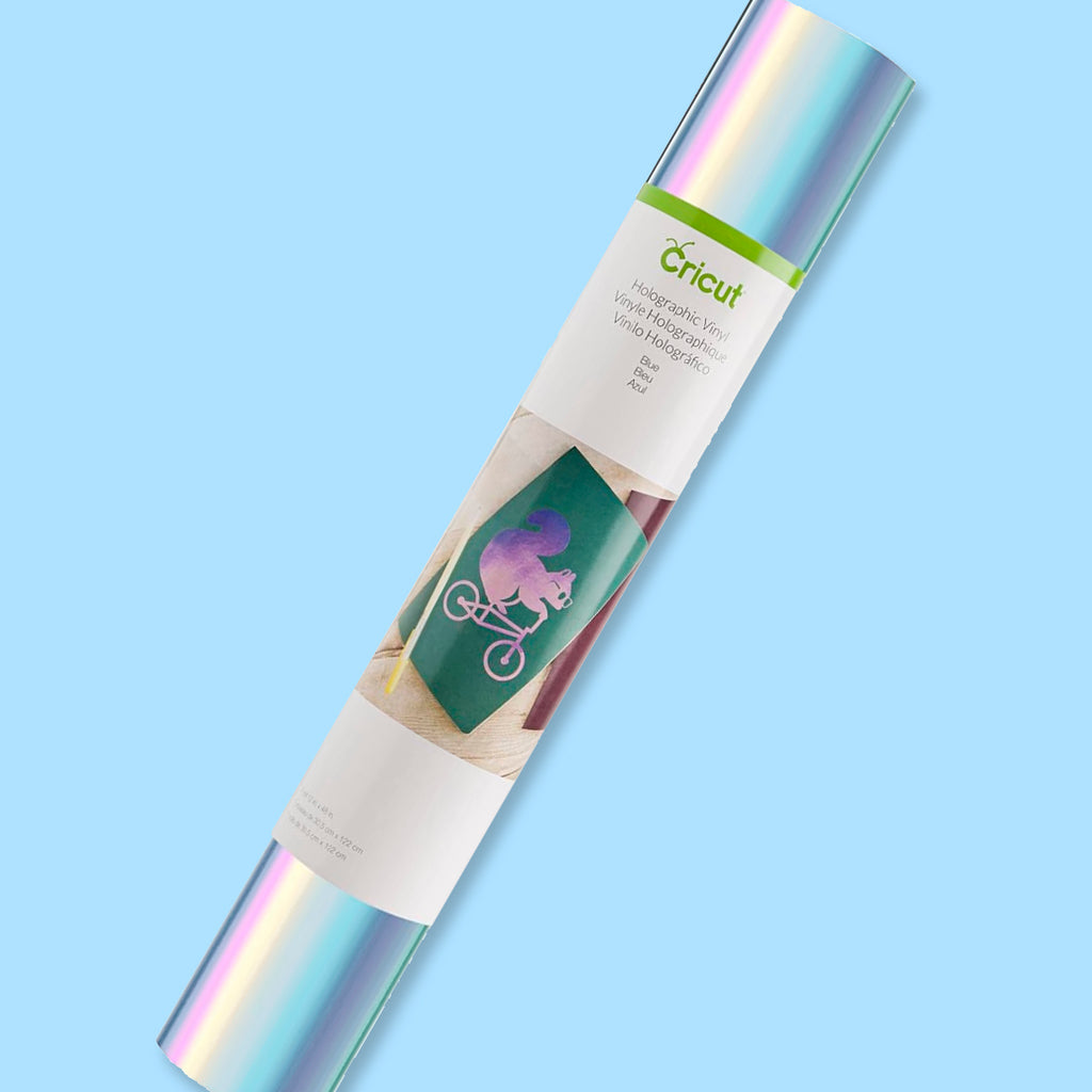 VINIL HOLOGRAFICO AZUL 12" X 48"