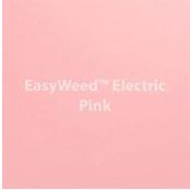 VINILO TEXTIL TERMOTRANSFERIBLE EASYWEED  ELECTRIC ROSADO 15"X1'