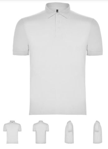 CAMISA TIPO POLO COLOR BLANCO TALLA S