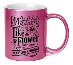 TAZA ROSA PERLA GRADO-A 11oz