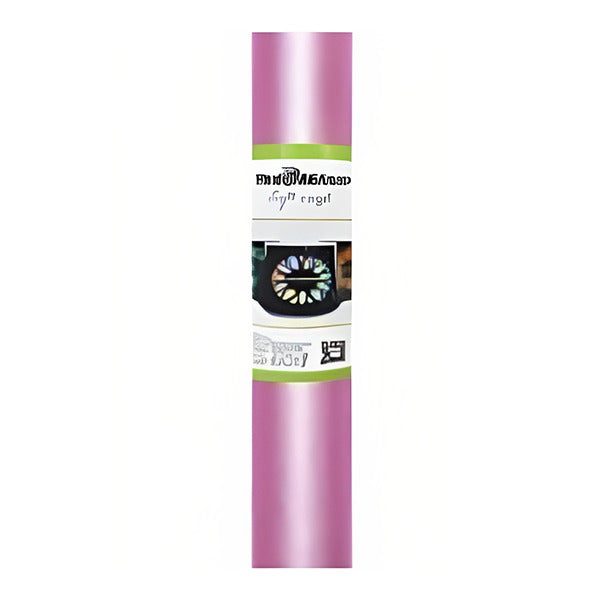 ROLLO DE VINIL ADHESIVO ROSA CLAVEL GLITTER 12"X5'