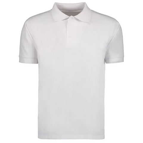 PLAYERA TIPO POLO INFANTIL TALLA 7/8 COLOR BLANCO